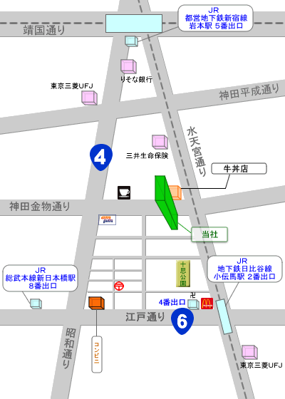 アクセスマップ